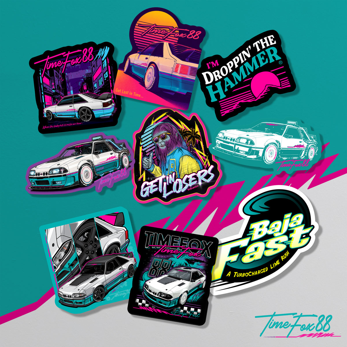 TimeFox88 © Sticker Pack