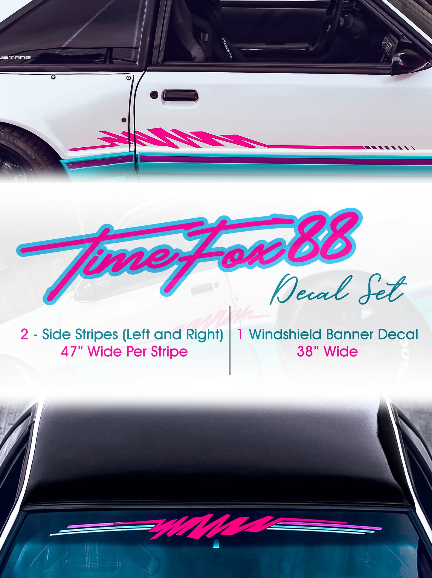 Exclusive TimeFox88 Scribble Decal Set